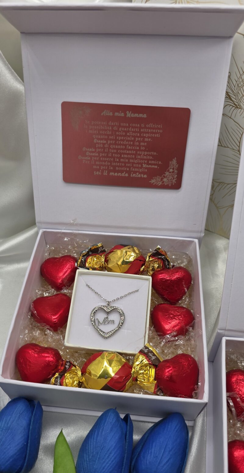 Box Auguri Mamma con Collana - immagine 6