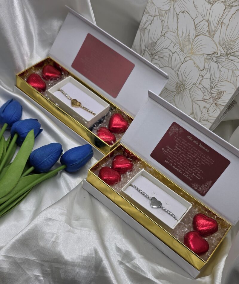 Box Auguri Mamma con Bracciale