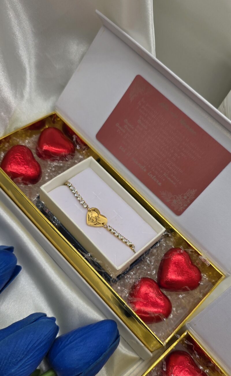 Box Auguri Mamma con Bracciale - immagine 5